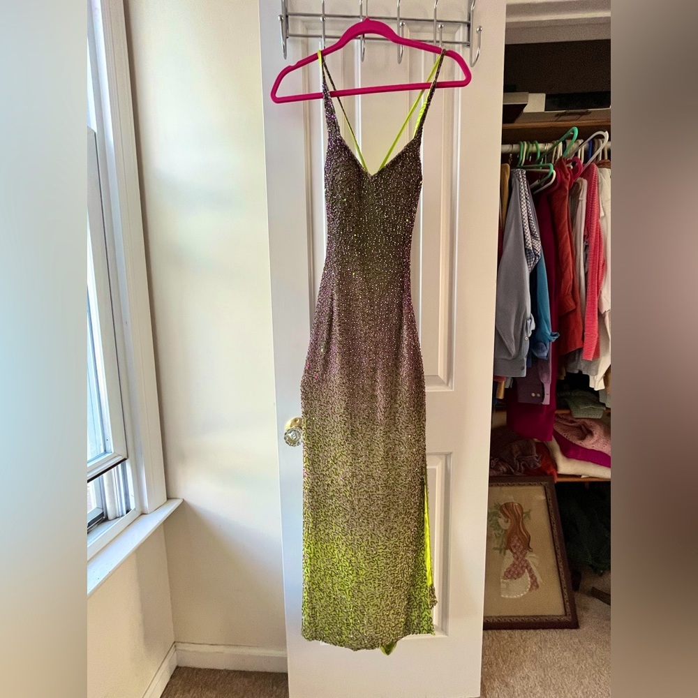 JÉ MATADI Formal Beaded Maxi Dress